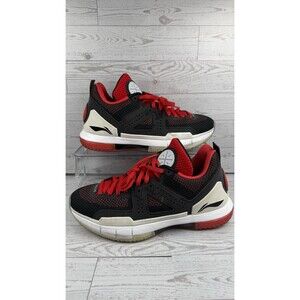 Li Ning Way of Wade 5 “Announcement” Red And Black Sz 9.5 Basketball Shoes #518